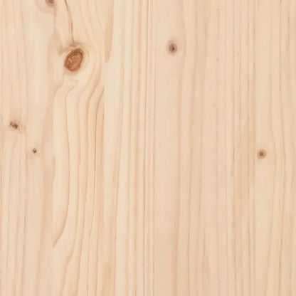 Utomhus Blomkruka Trä 150x50x50 cm massiv furu