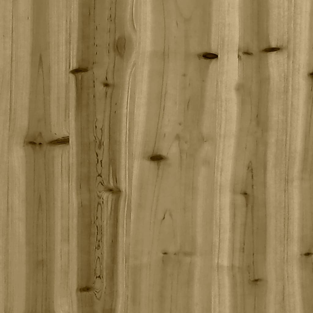 Utomhus Blomkruka Trä 150x50x50 cm impregnerat furu