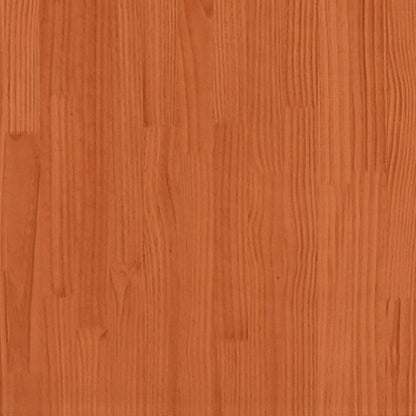 Odlingslåda vaxbrun 150x50x70 cm massiv furu