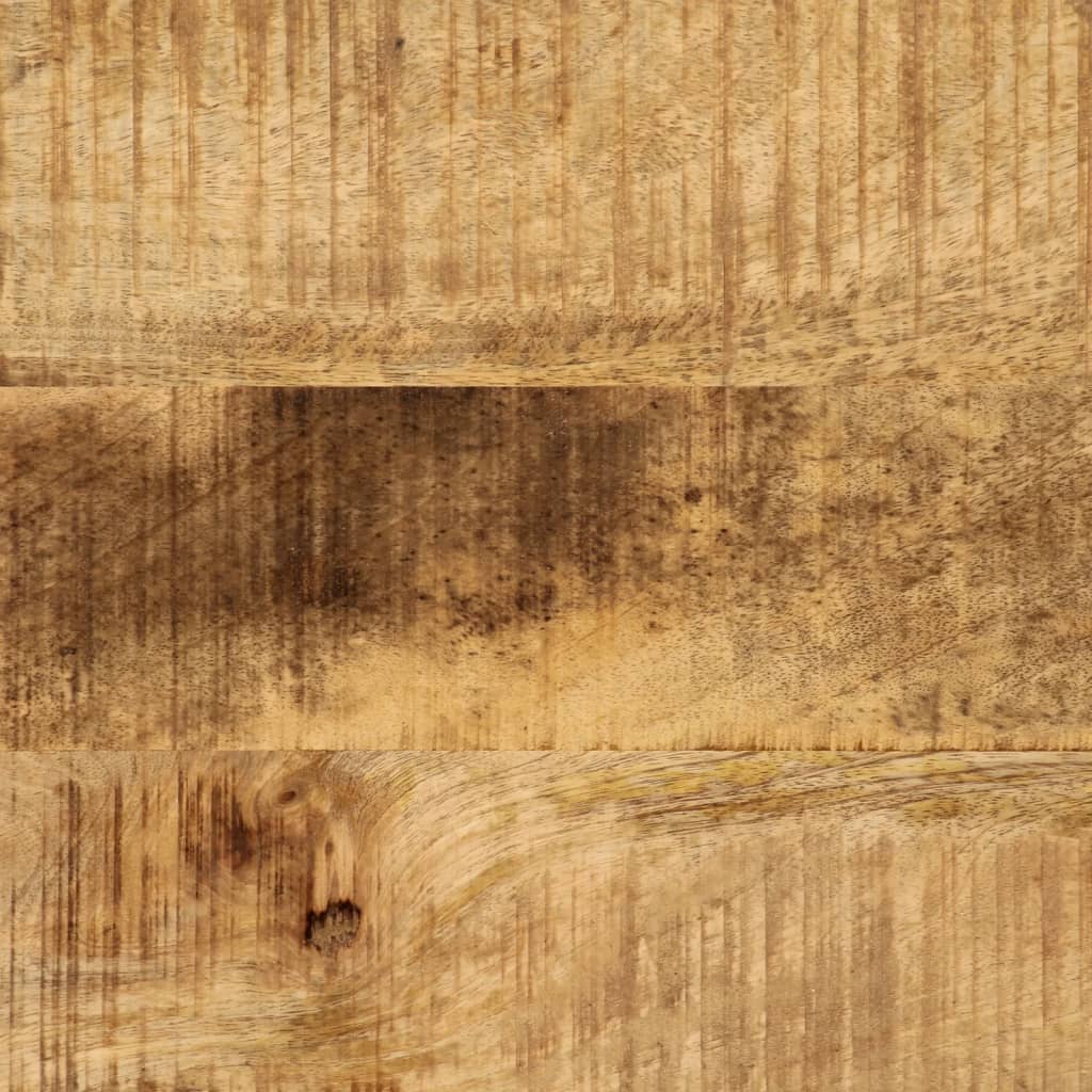 Avlastningsbord Konsollbord Trä 100x35x76 cm massivt mangoträ och järn