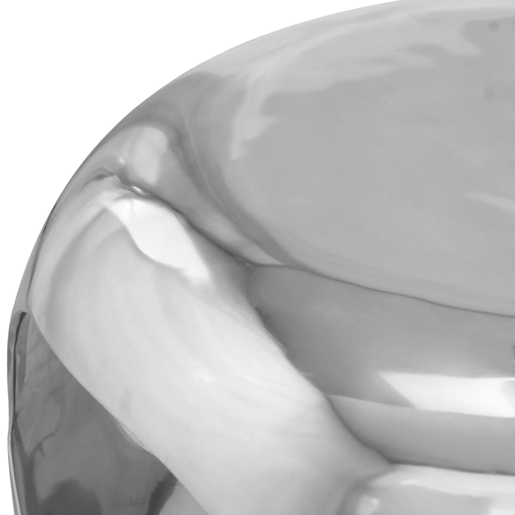 Soffbord DIV. aluminium 50x50x30 cm silver