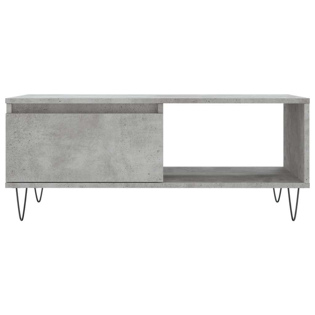 Soffbord Betonggrå 90x50x36,5 cm