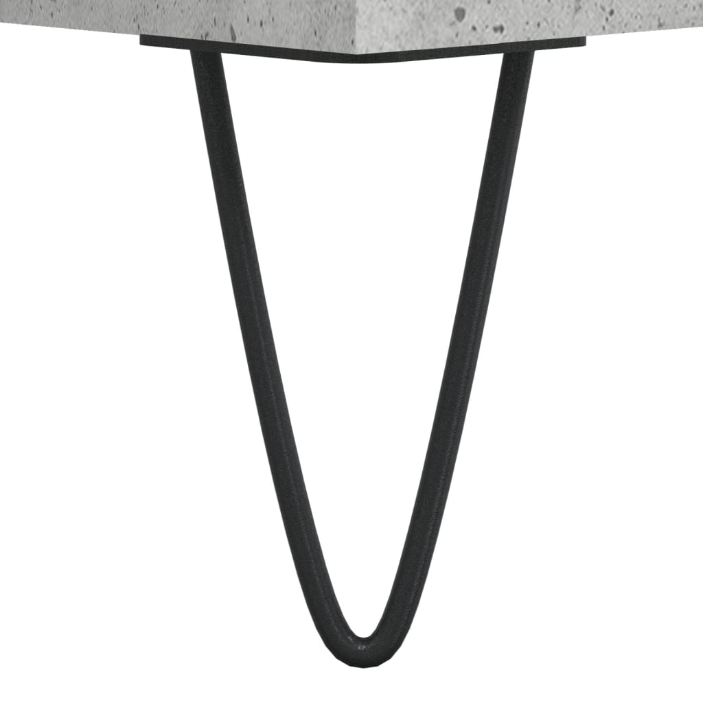 Soffbord Betonggrå 90x50x36,5 cm
