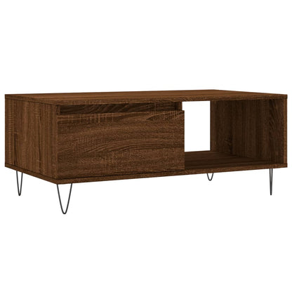 Soffbord Brun Ek 90x50x36,5 cm