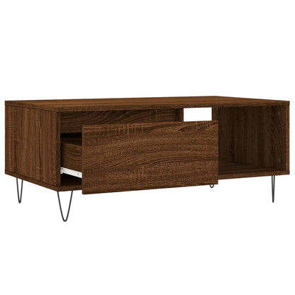 Soffbord Brun Ek 90x50x36,5 cm