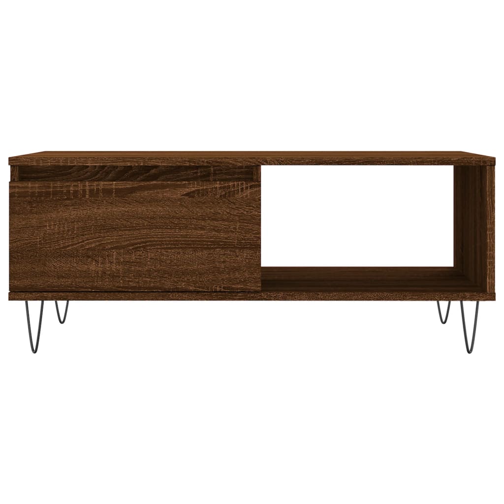 Soffbord Brun Ek 90x50x36,5 cm