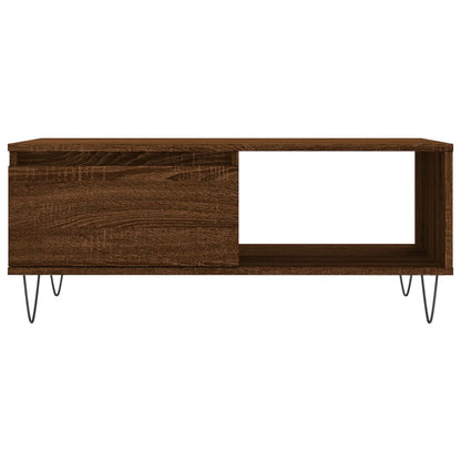 Soffbord Brun Ek 90x50x36,5 cm