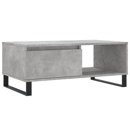 Soffbord Betonggrå 90x50x36,5 cm