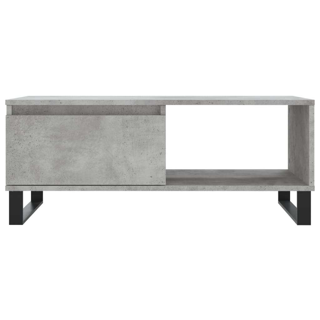 Soffbord Betonggrå 90x50x36,5 cm
