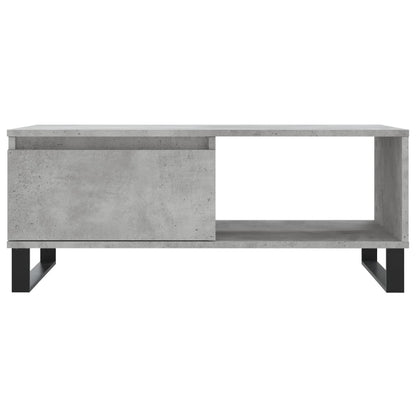 Soffbord Betonggrå 90x50x36,5 cm
