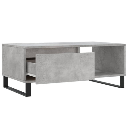 Soffbord Betonggrå 90x50x36,5 cm