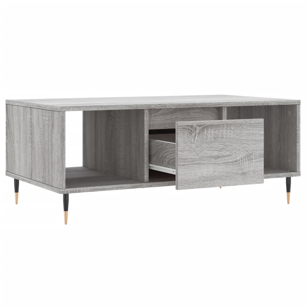 Soffbord Sonoma Grå 90x50x36,5 cm