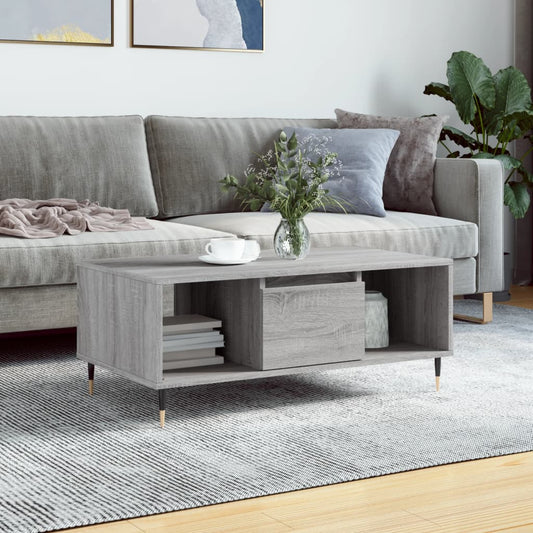 Soffbord Sonoma Grå 90x50x36,5 cm