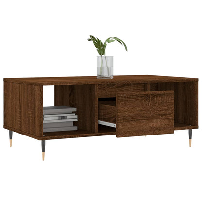 Soffbord Brun Ek 90x50x36,5 cm