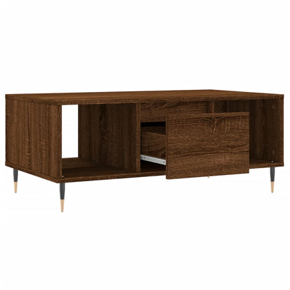 Soffbord Brun Ek 90x50x36,5 cm