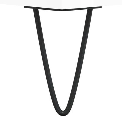 Soffbord Högglans Vit 90x50x36,5 cm