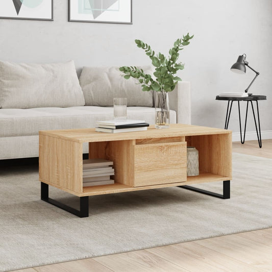Soffbord Sonoma Ek 90x50x36,5 cm