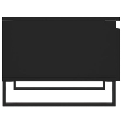 Soffbord Svart 2 st 50x46x35 cm