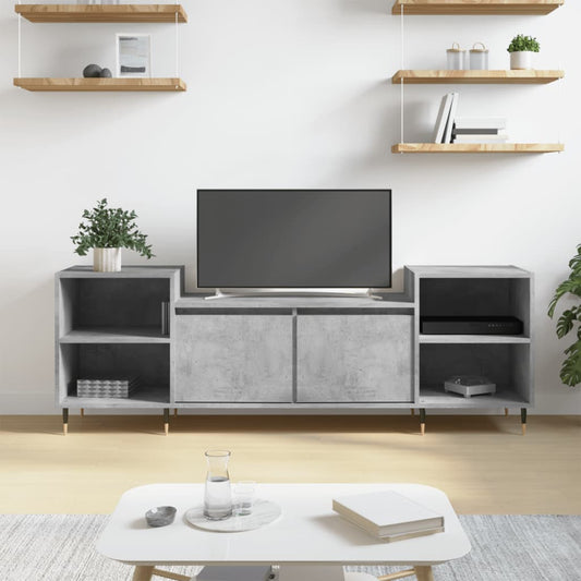 TV-Möbel Betonggrå TV-Bänk 160x35x55 cm