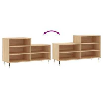 Skoställ Sonoma Ek Skohylla 102x36x60 cm