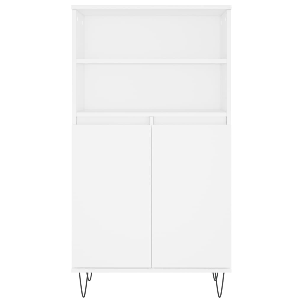 Skåp Vit 60x36x110 cm