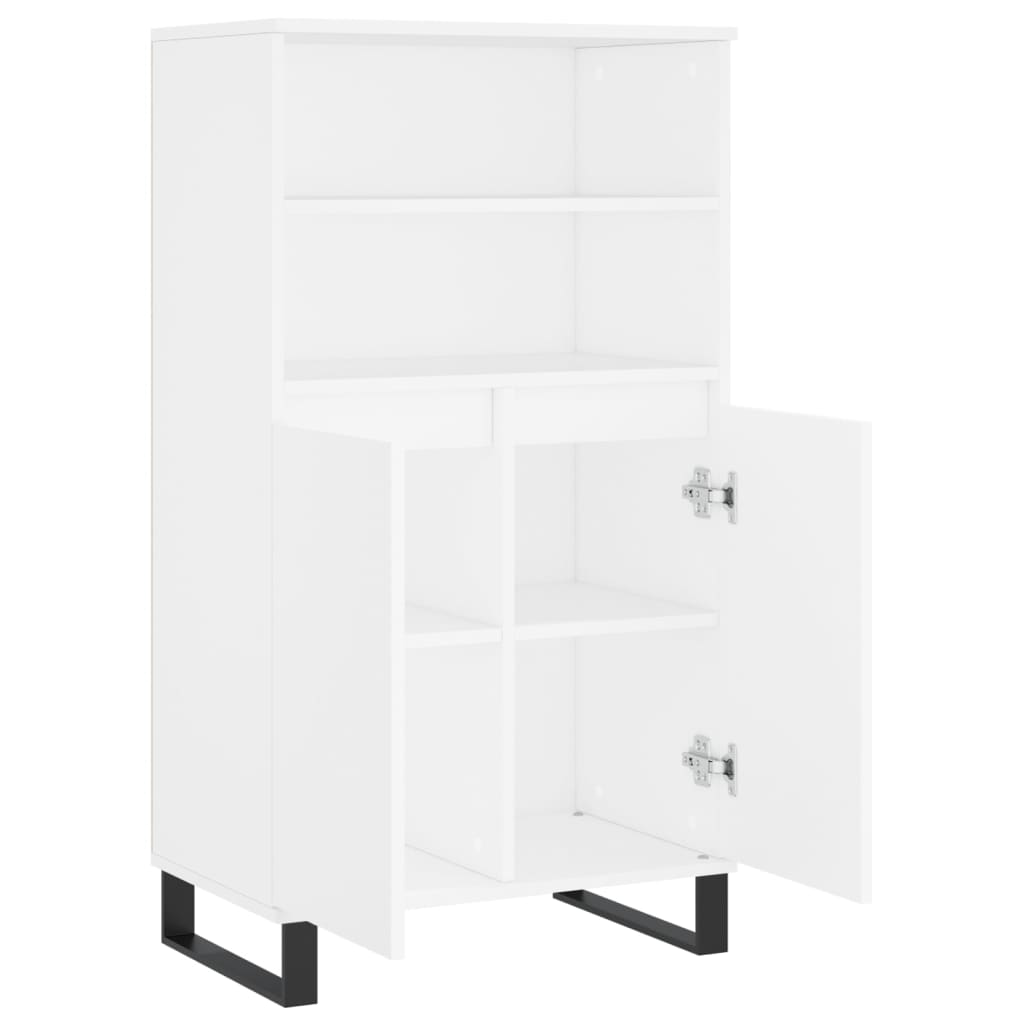 Skåp Vit 60x36x110 cm