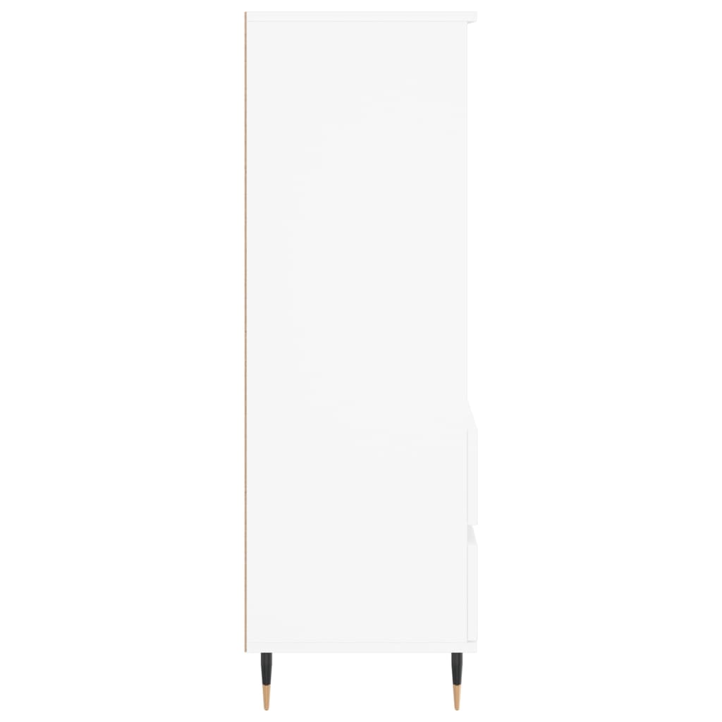 Skåp Vit 40x36x110 cm