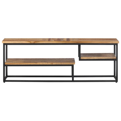 TV-Möbel Trä TV-Bänk 110x30x39 cm massiv återvunnen teak