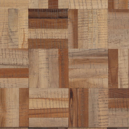 Avlastningsbord Konsollbord Trä 110x34x80 cm massiv återvunnen teak