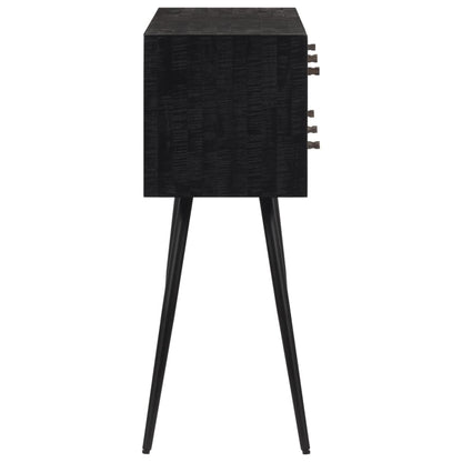 Avlastningsbord Konsollbord Trä med lådor 116x30x76 cm massiv återvunnen teak