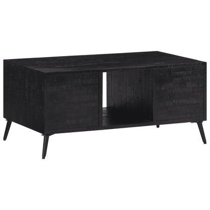 Soffbord Trä 90x50x41 cm massiv återvunnen teak