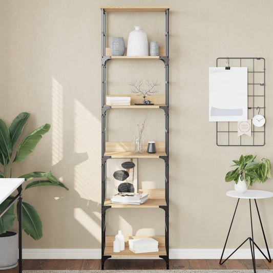 Bokhylla Sonoma Ek 50x33x188,5 cm