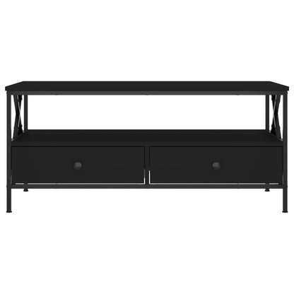 Soffbord Svart 100x51x45 cm