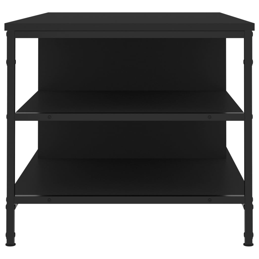 Soffbord Svart 100x50x45 cm