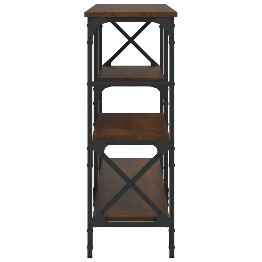 Avlastningsbord Konsollbord Brun Ek 180x29x76,5 cm