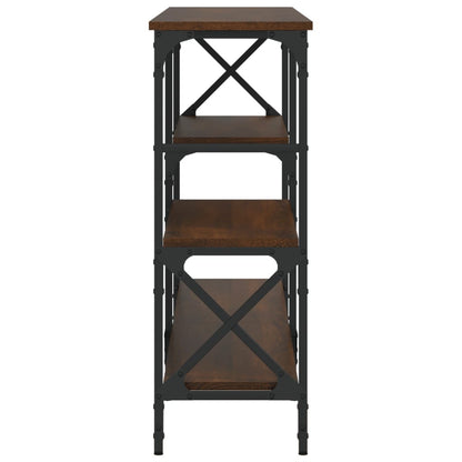 Avlastningsbord Konsollbord Brun Ek 180x29x76,5 cm