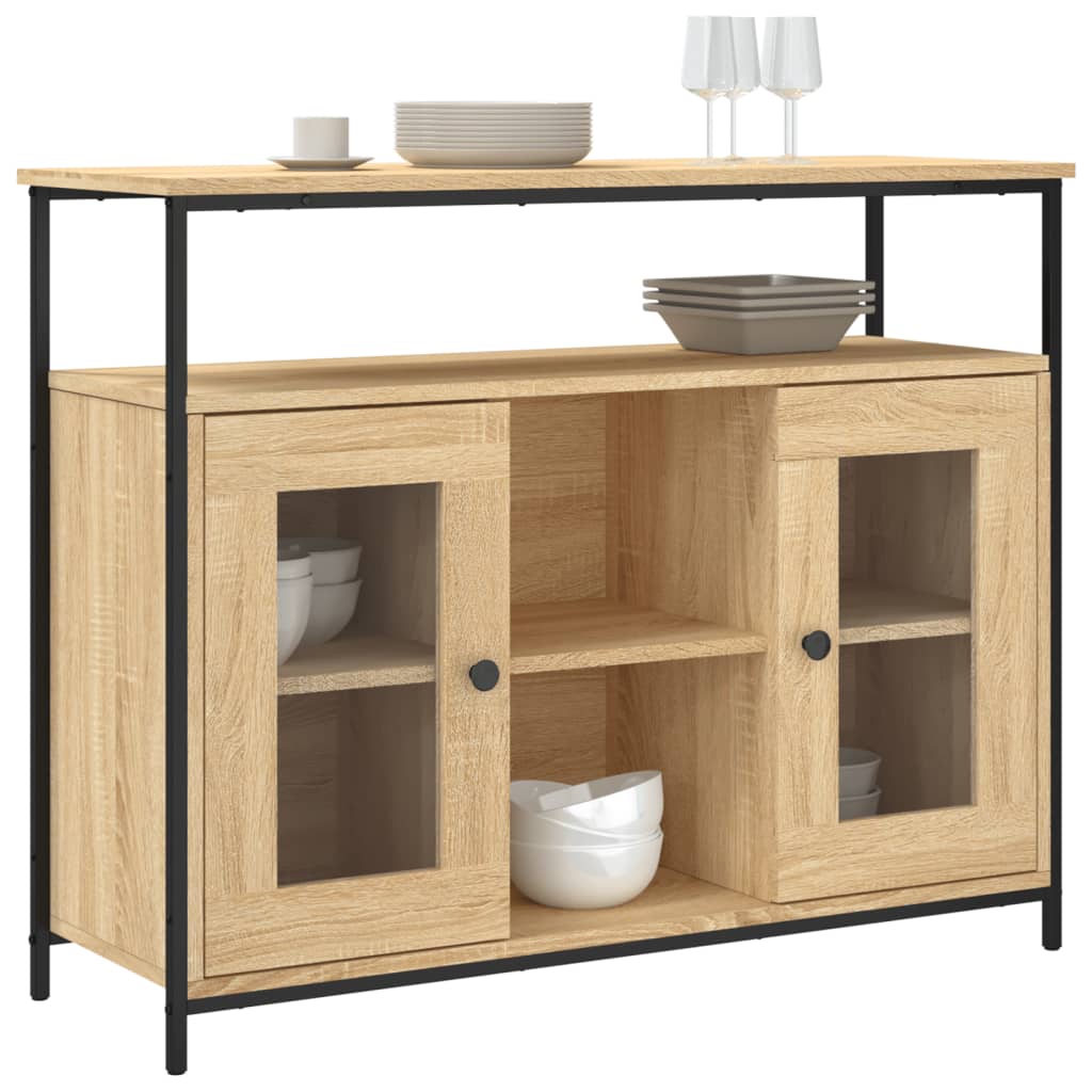 Skänk Sonoma Ek 100x35x80 cm