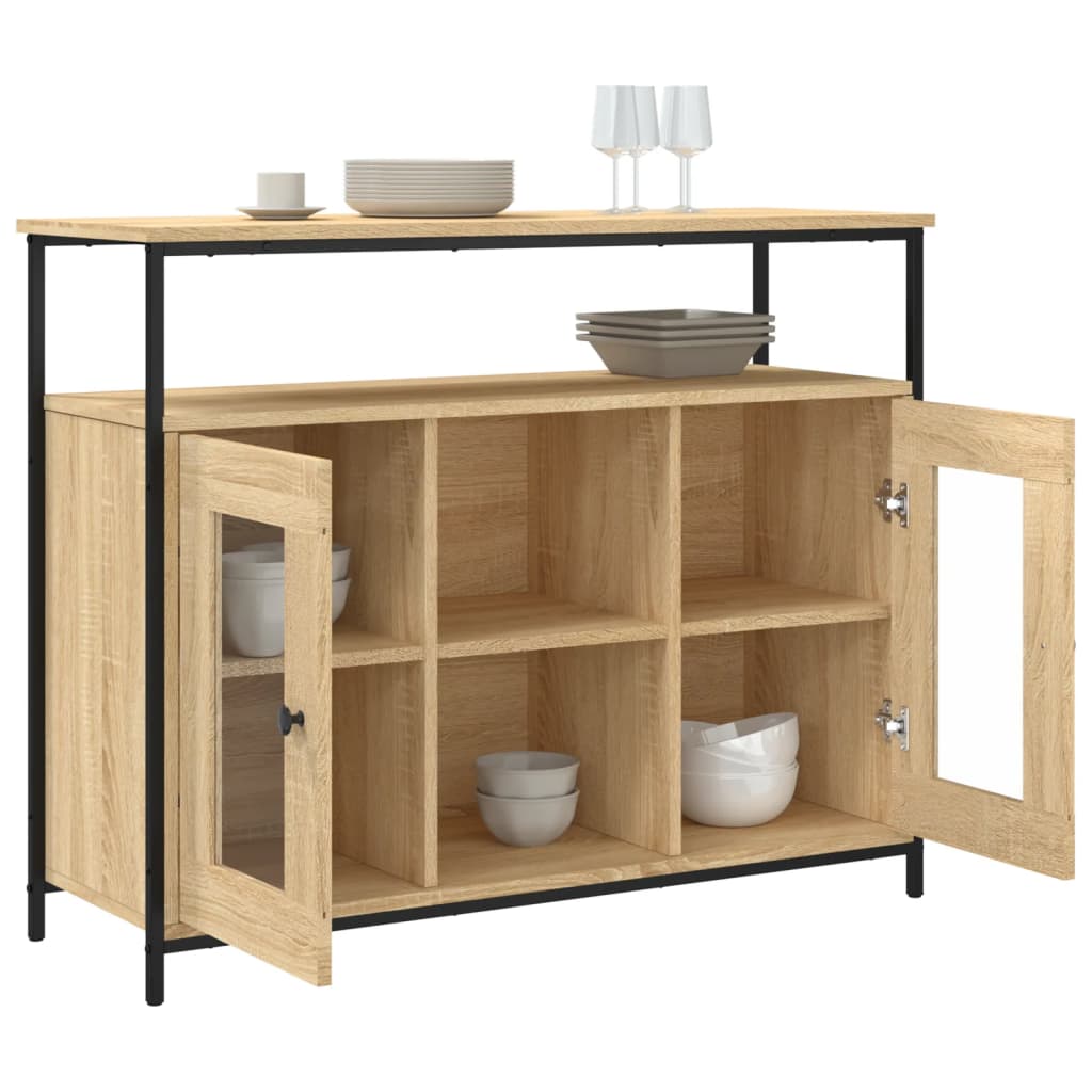 Skänk Sonoma Ek 100x35x80 cm
