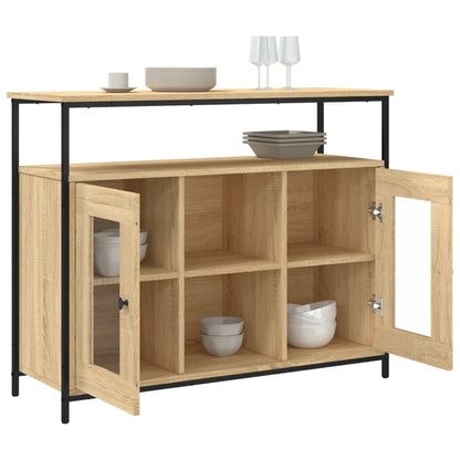 Skänk Sonoma Ek 100x35x80 cm