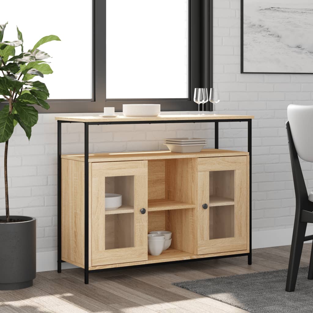 Skänk Sonoma Ek 100x35x80 cm