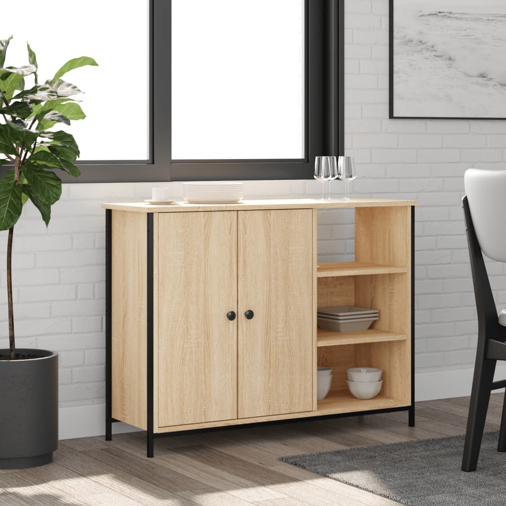 Skänk Sonoma Ek 100x33x75 cm