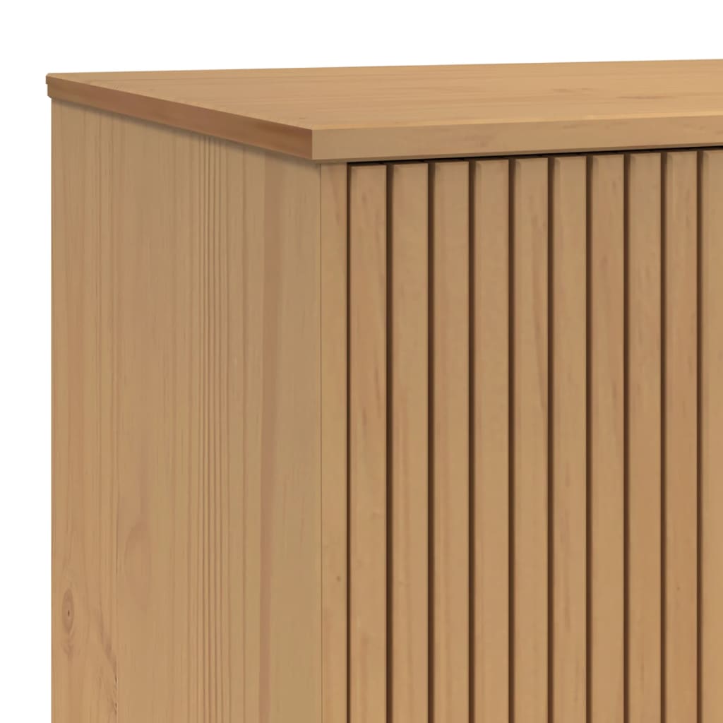 Skänk Brun OLDEN 114x43x73,5 cm massiv furu