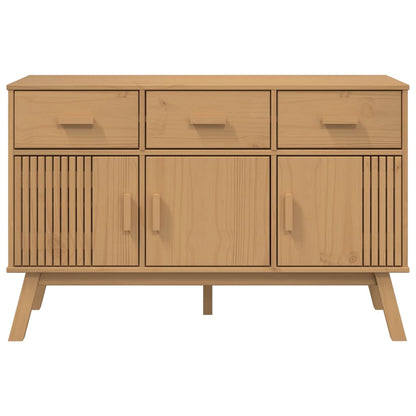 Skänk Brun OLDEN Brun 114x43x73,5 cm massiv furu