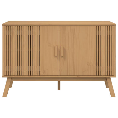 Skänk Brun OLDEN 114x43x73,5 cm massiv furu
