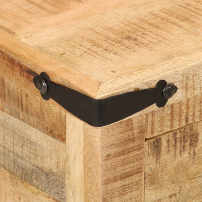 Sängbord Nattduksbord Trä 40x40x50 cm massivt mangoträ