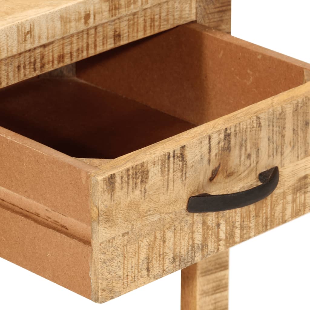 Sängbord Nattduksbord Trä 40x40x50 cm massivt mangoträ