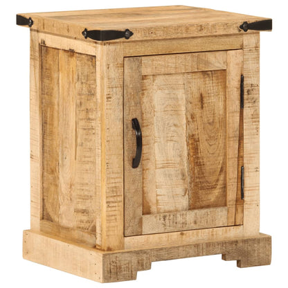 Sängbord Nattduksbord Trä 40x35x50 cm massivt mangoträ