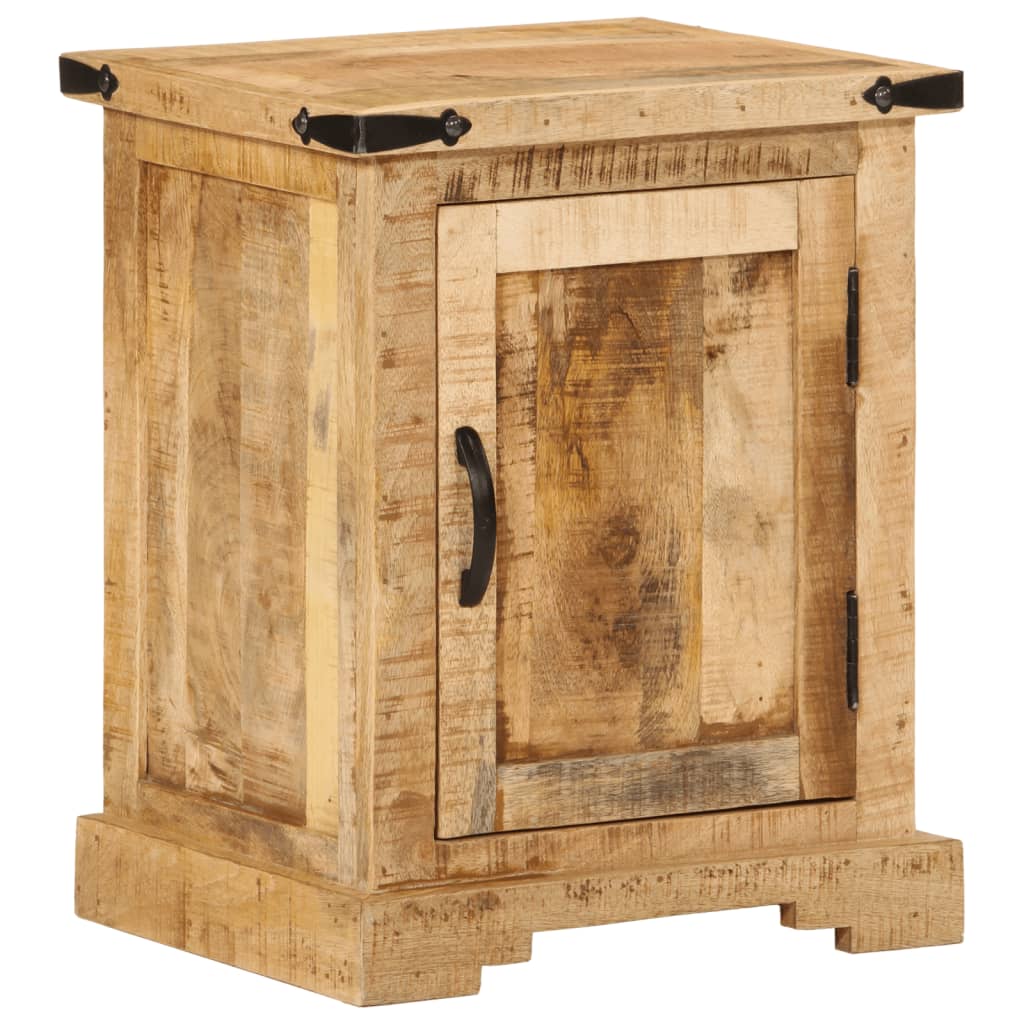 Sängbord Nattduksbord Trä 40x35x50 cm massivt mangoträ