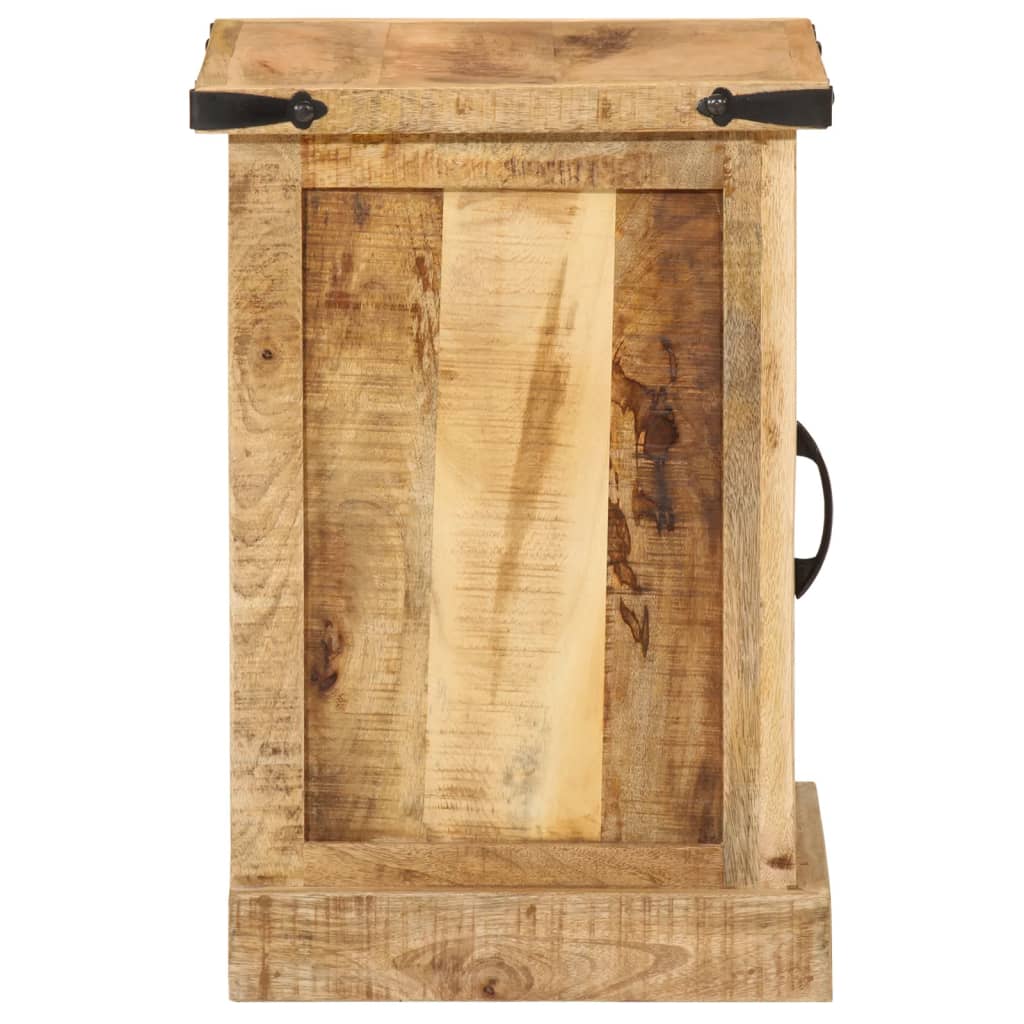 Sängbord Nattduksbord Trä 40x35x50 cm massivt mangoträ