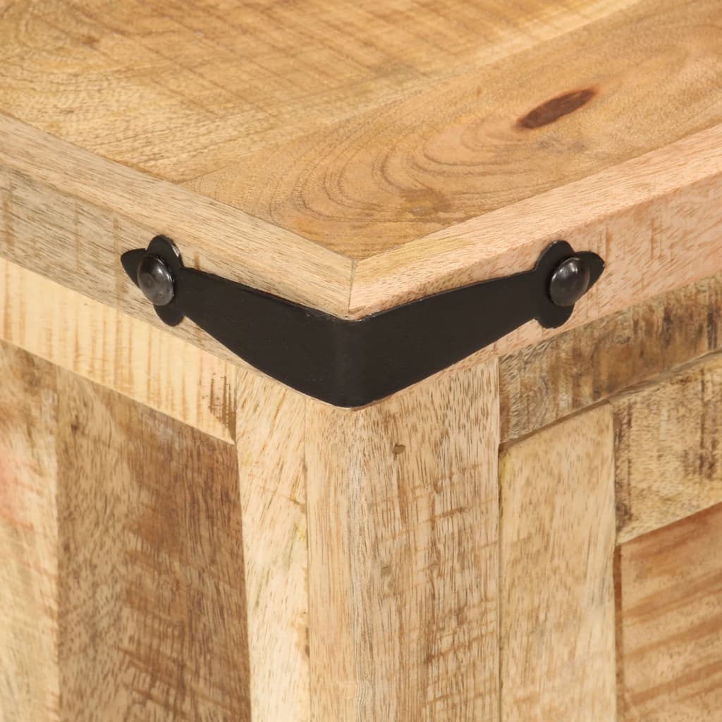 Sängbord Nattduksbord Trä 40x35x50 cm massivt mangoträ